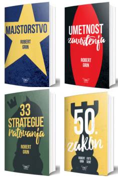 akcija 4 knjiga roberta grina (40 popusta) robert grin