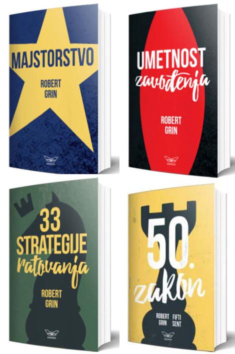 akcija 4 knjiga roberta grina (40 popusta)