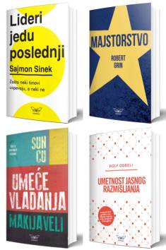 akcija za samorazvoj (40 popusta) nikolo makijaveli sun cu robert grin rolf dobeli sajmon sinek