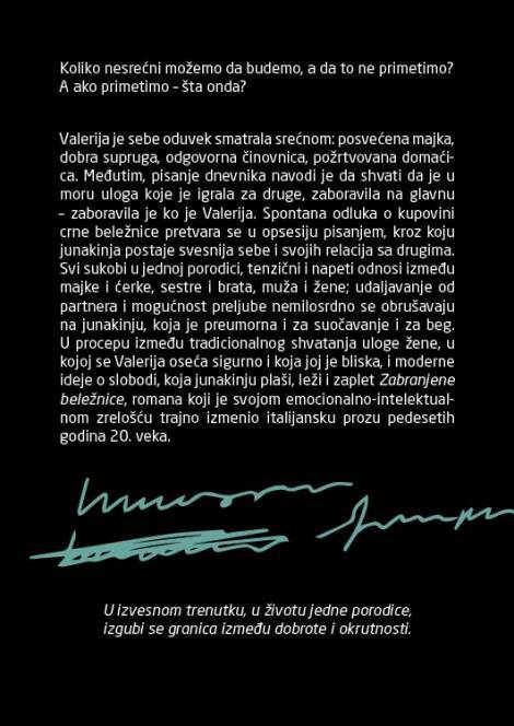 zabranjena beležnica 