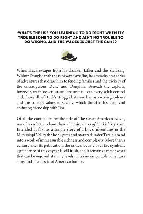 the adventures of huckleberry finn 