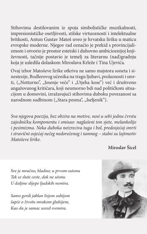 izabrane pjesme antuna gustava matoša 