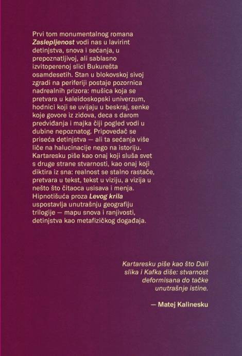 zaslepljenost levo krilo mirče kartaresku